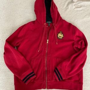 Ralph Lauren zip up hoodie